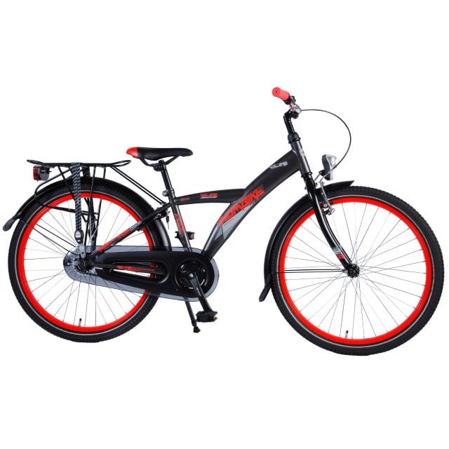 Volare Thombike City Kinderfiets Jongens 24 inch Grijs Rood