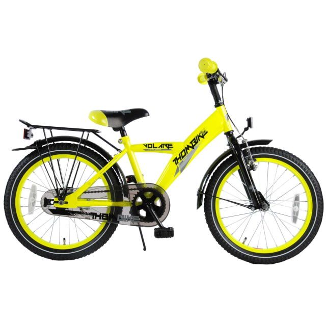 Volare Thombike Kinderfiets Jongens 18 inch Neon Geel