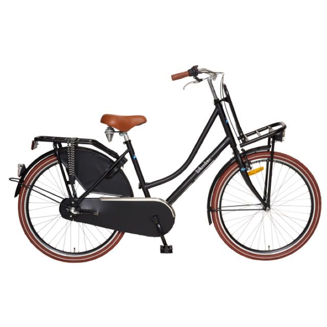 Wheelerz Daily Dutch 3 Versnellingen 26 inch Mat Zwart