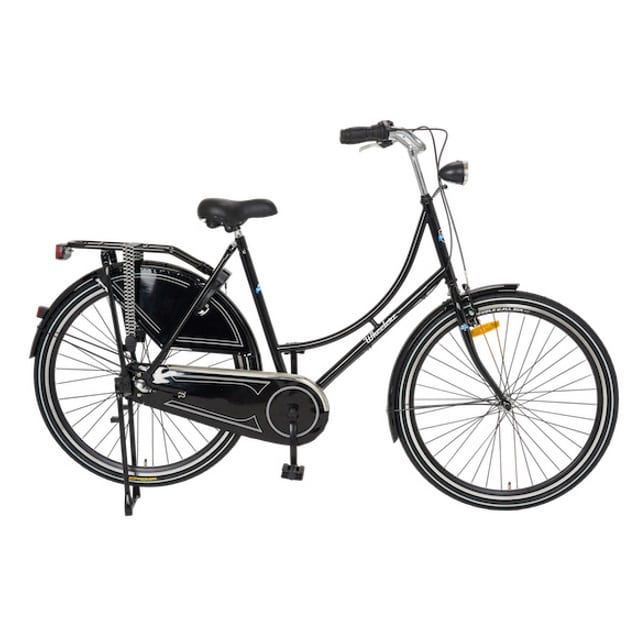 Wheelerz Omafiets 3 Versnellingen 28 inch Zwart