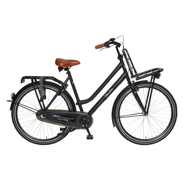 Wheelerz Transportfiets 3 Versnellingen 28 inch Mat Zwart