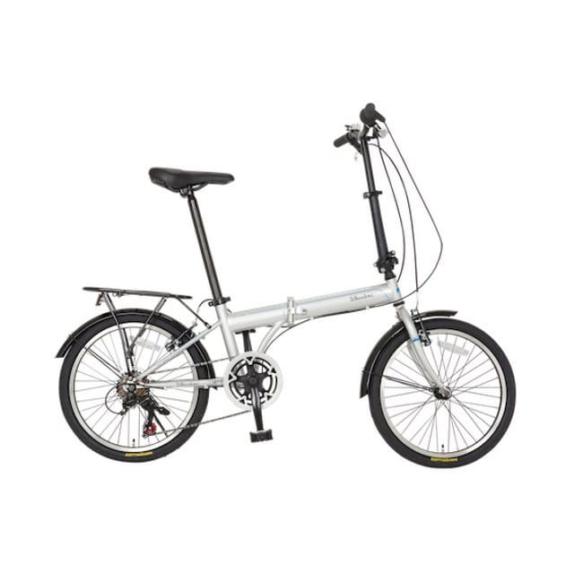 Wheelerz Vouwfiets 6 Versnellingen 20 inch Zilver