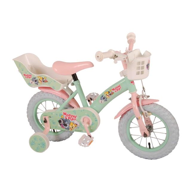 Woezel en Pip 12 inch Meisjesfiets