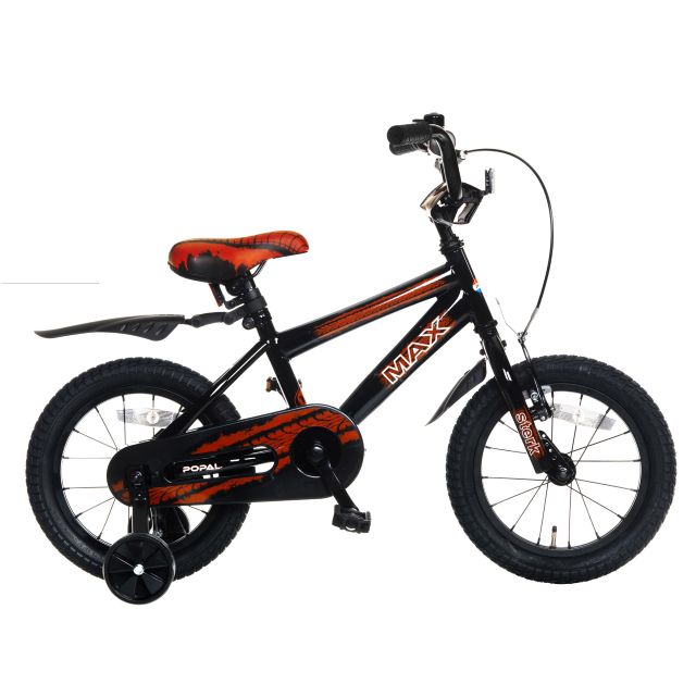 Popal Max 14 inch Jongensfiets Rood