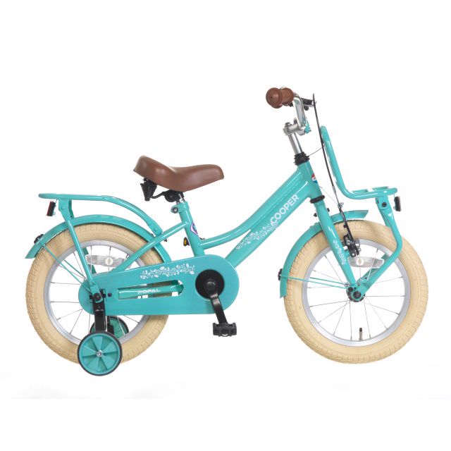 Popal Cooper 14 inch Meisjesfiets Turquoise