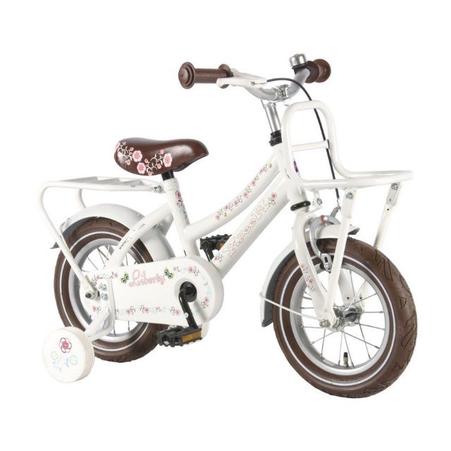 Yipeeh Meisjesfiets Liberty Urban Wit 12 inch
