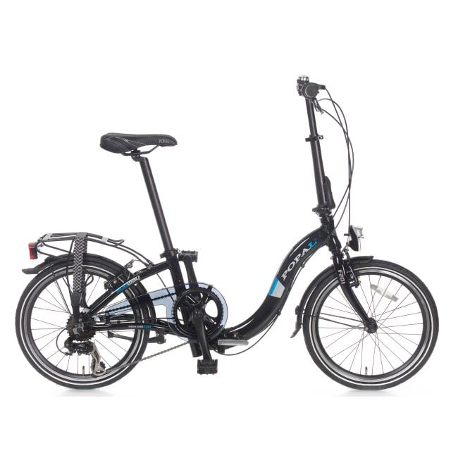 Popal Subway F201 Glans Zwart 20 inch 6 Versnellingen