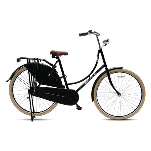 Highlander Omafiets 26 inch Black