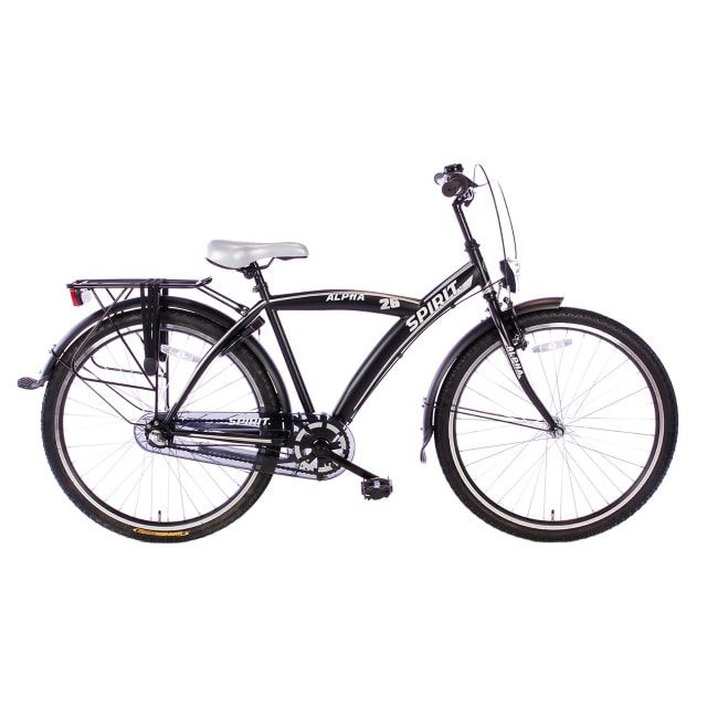 Spirit Alpha 3 Versnellingen 26 inch Zwart
