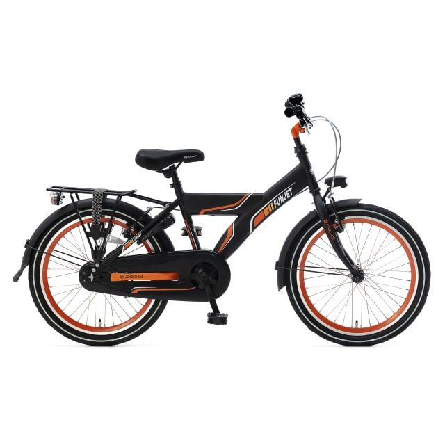 Popal Funjet X 20 inch Mat Zwart Oranje