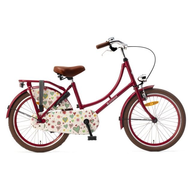 Popal Omafiets 20 inch Rood