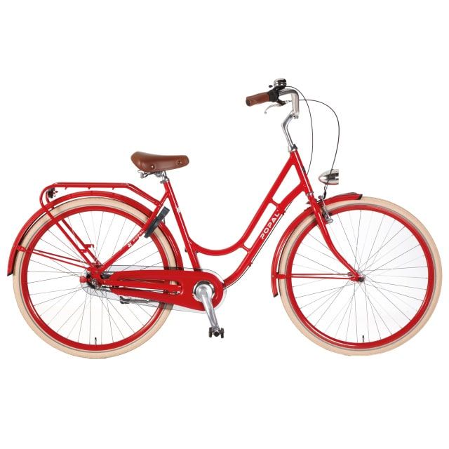 Popal Swing 3 Versnellingen 28 inch Rood