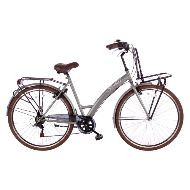 Spirit Avanti Plus 6 Versnellingen 28 inch Mat Grijs