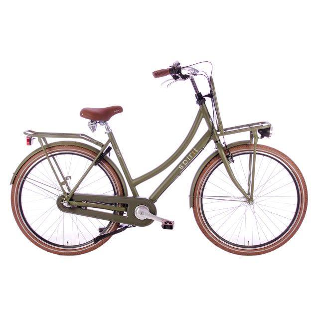 Spirit Cargo+ 7 Versnellingen 28 inch Mat Groen