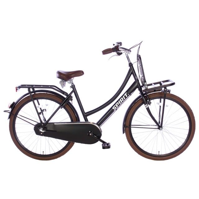 Spirit Cargo Meisjes 3 Versnellingen 26 inch Mat Zwart