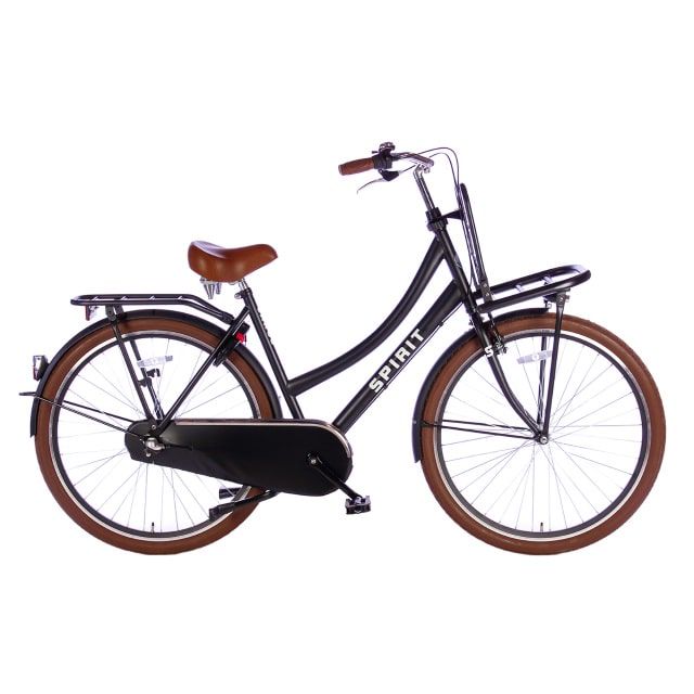 Spirit Cargo 3 Versnellingen 28 inch Mat Zwart