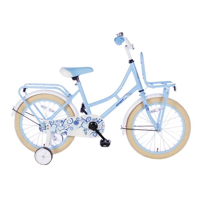 Spirit Omafiets 18 inch Blauw