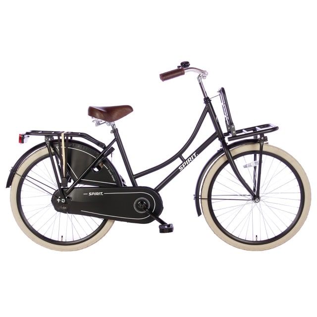 Spirit Omafiets 24 inch Mat Zwart