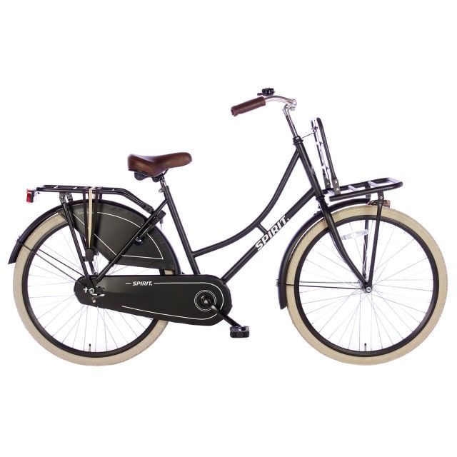 Spirit Omafiets 26 inch Mat Zwart