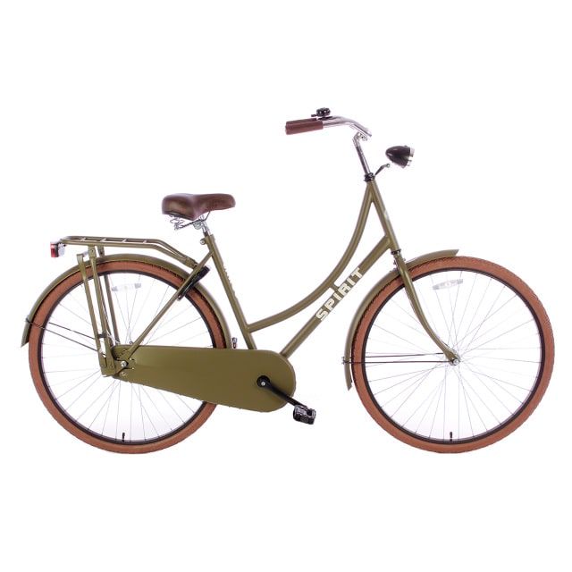 Spirit Omafiets Deluxe 28 inch Mat Groen