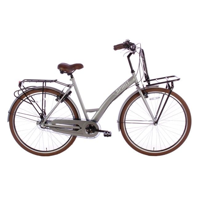 Spirit Orange Plus 3 Versnellingen 28 inch Mat Grijs