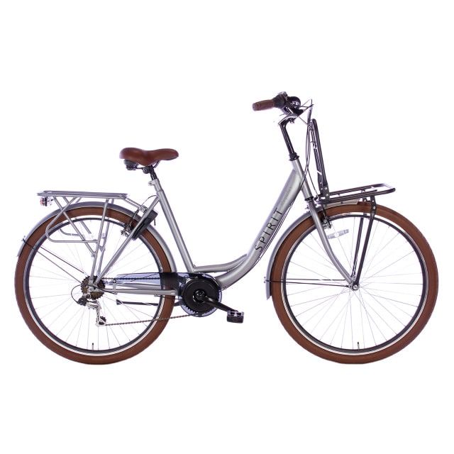Spirit Regular Plus 7 Versnellingen 28 inch Mat Grijs