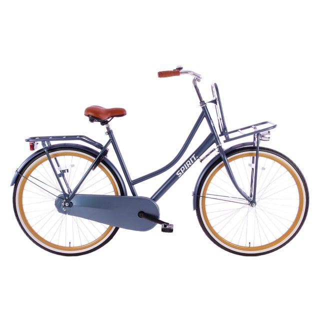Spirit Transportfiets Plus 28 inch Jeans Blauw