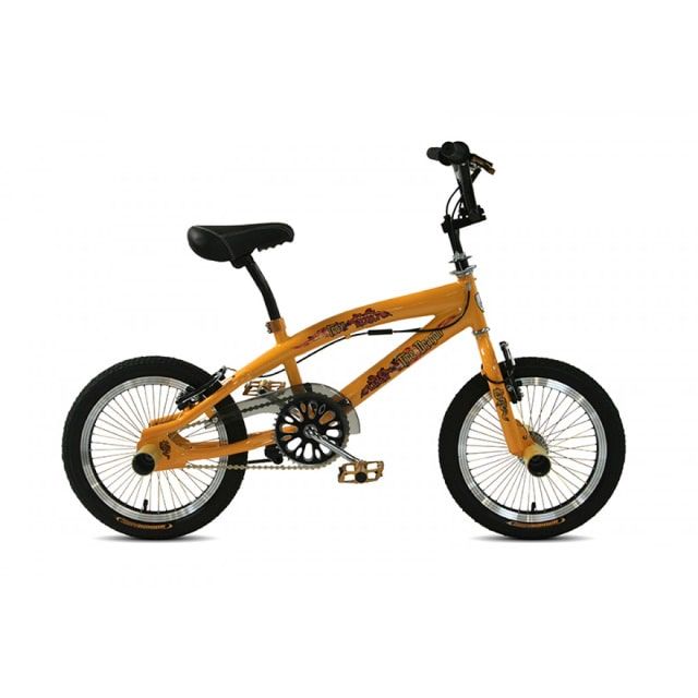 Troy Freestyle BMX 16 inch Yellow