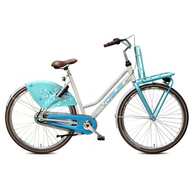 Vogue Paris 3 Versnellingen 28 inch White Blue