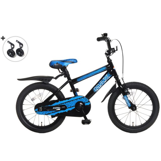 Popal Jongensfiets Max 16 inch Blauw