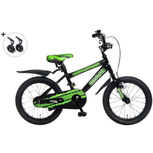 Popal Jongensfiets Max 16 inch Groen