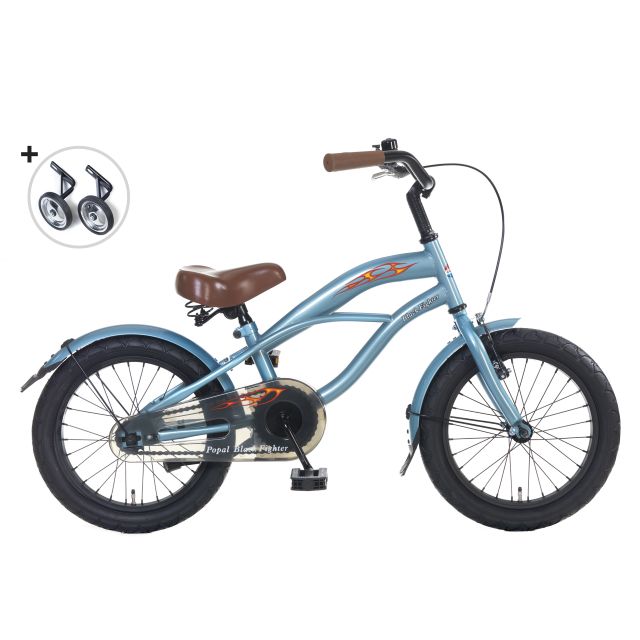 Popal Black Fighter 16 inch Blauw