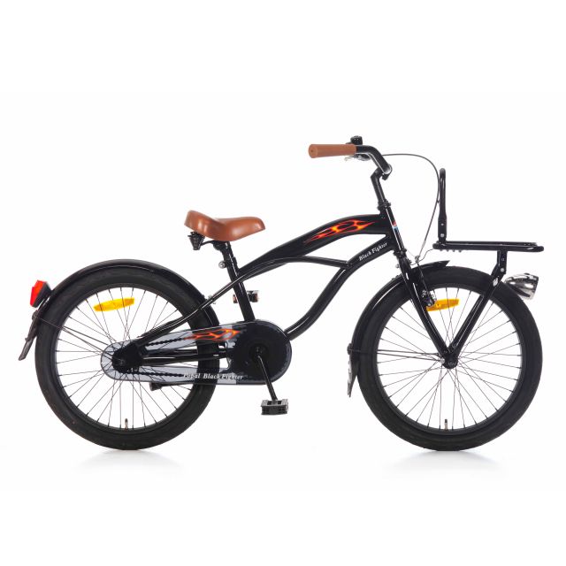 Popal Black Fighter 20 inch Mat Zwart