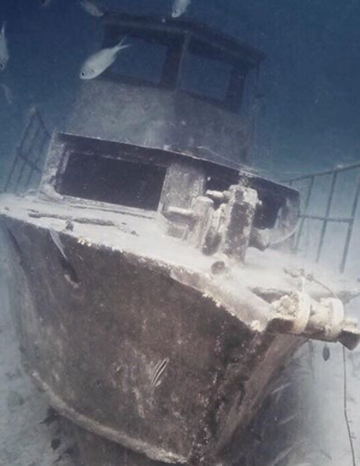 Ship wreck mangel halto aruba