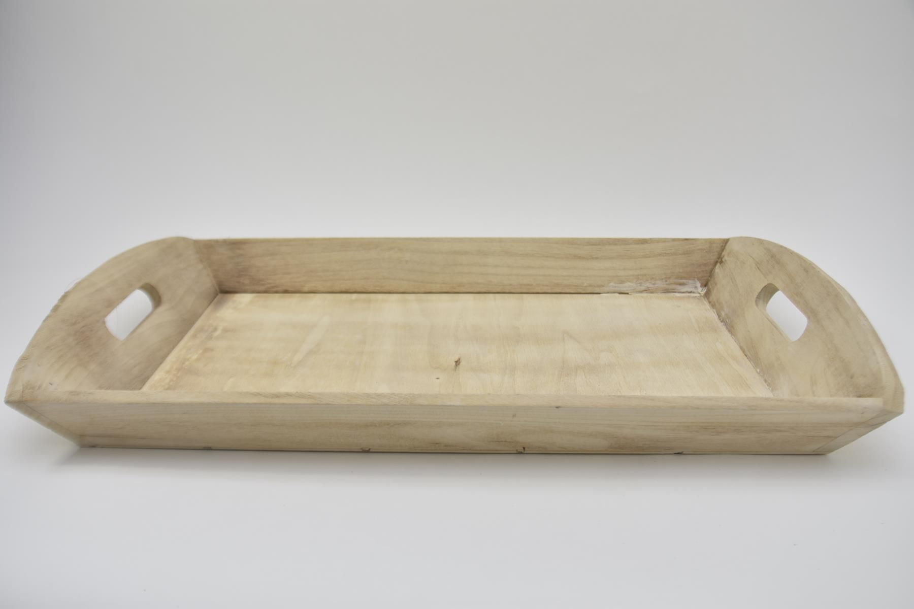 Houten dienblad rechthoek burned 57x34x8cm Groothandel Wiljan