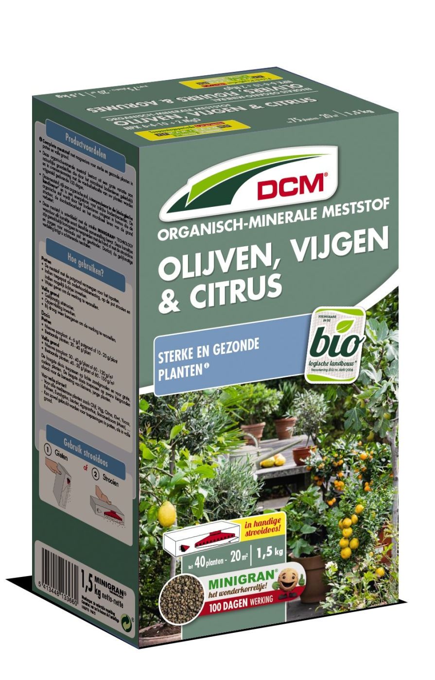 DCM-Dünger für Oliven, Feigen und Zitrusfrüchte