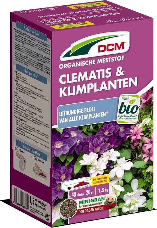 DCM - Bemesting voor klimplanten van de hoogste kwaliteit