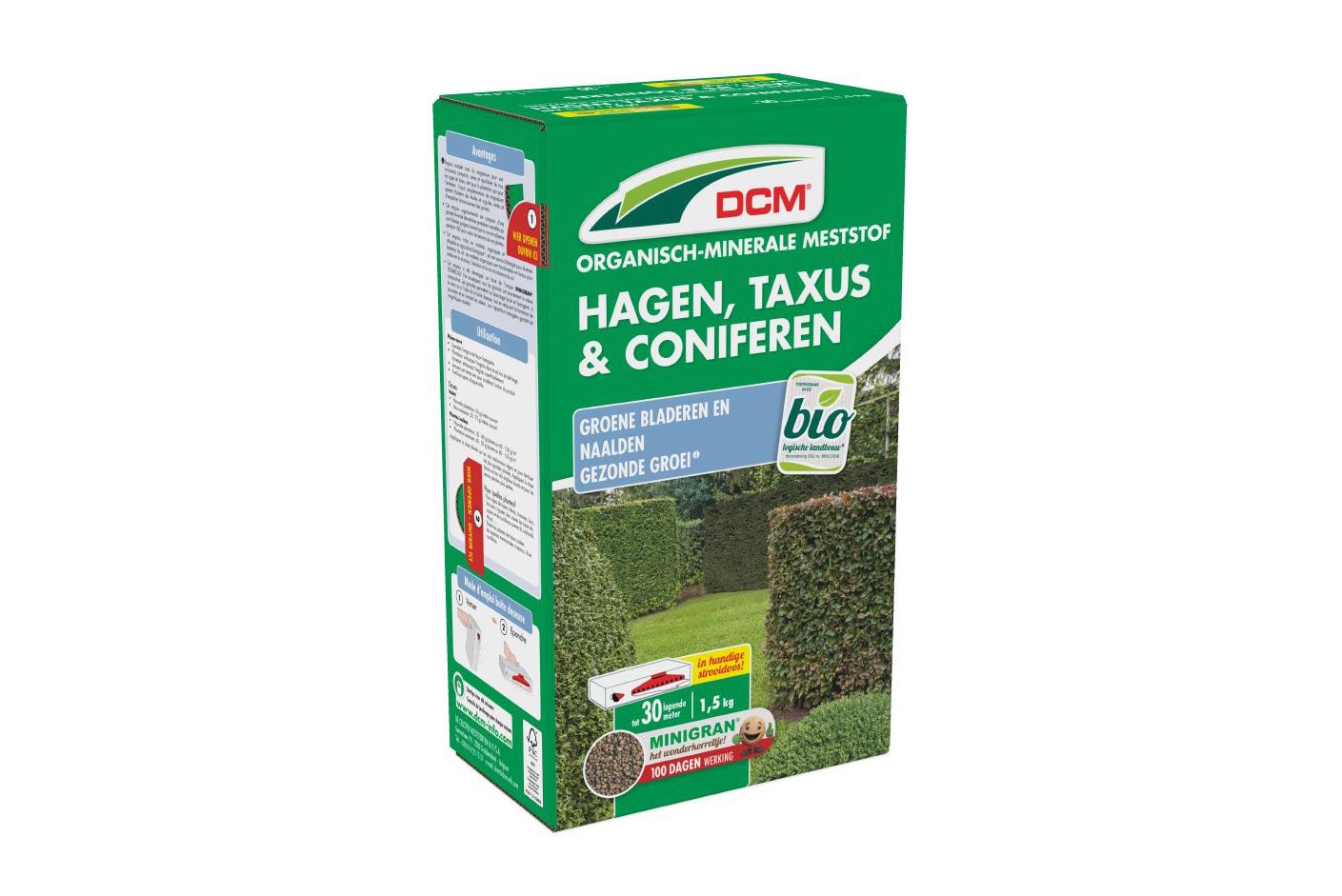 DCM bio Meststof voor Hagen, Taxus 