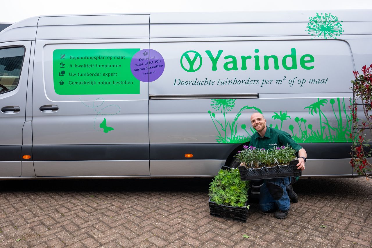 Huur een volle bus met planten locatie!