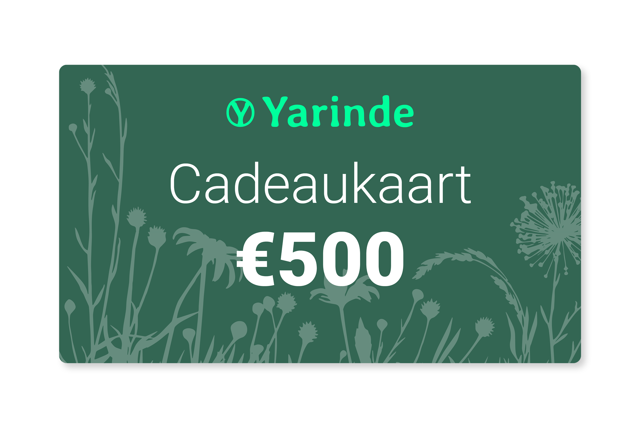 Yarinde-Geschenkkarte im Wert von 500 €