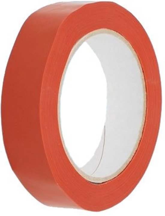 Strapping tape oranje 15mm/66meter hotmelt