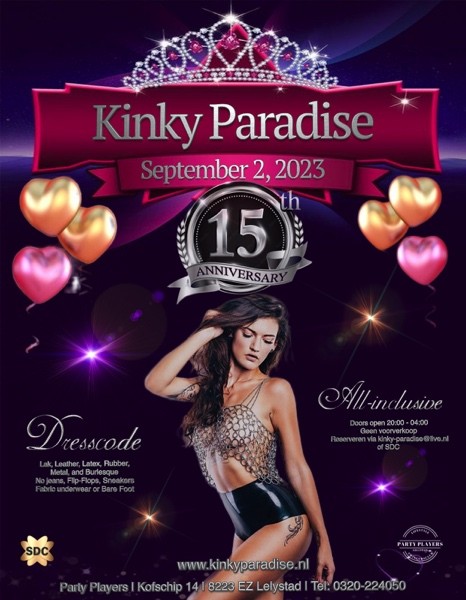 Kinky Paradise - 15 jarig bestaan