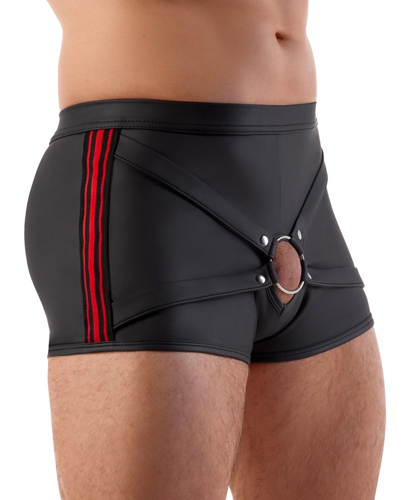 Kinky Short met Cockring Mannen - ClubwearCompany.nl