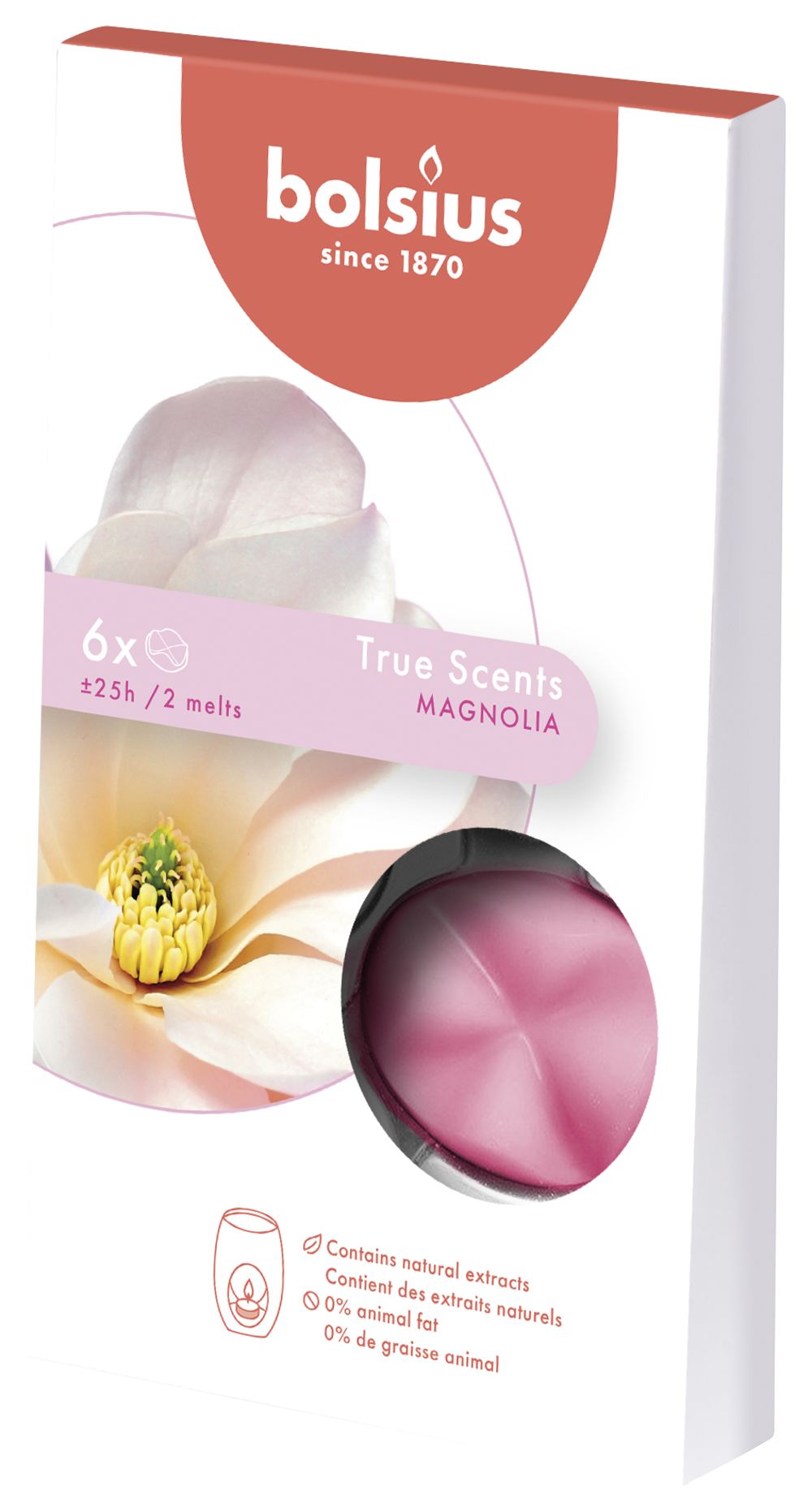 Netelig Meer dan wat dan ook uitglijden Bolsius Wax Melts True Scents Magnolia Kopen? | Cookinglife