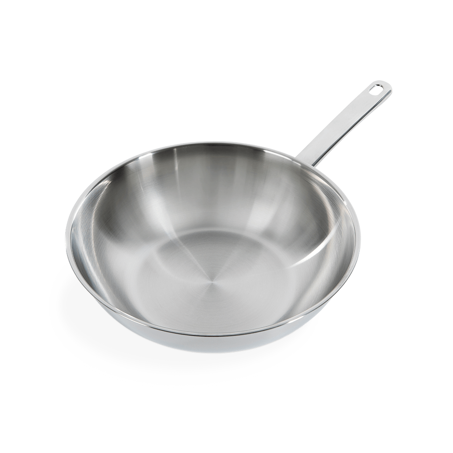 Poêle à wok Cookinglife / Wadjan en fonte - ø 36 cm - Sans revêtement  antiadhésif