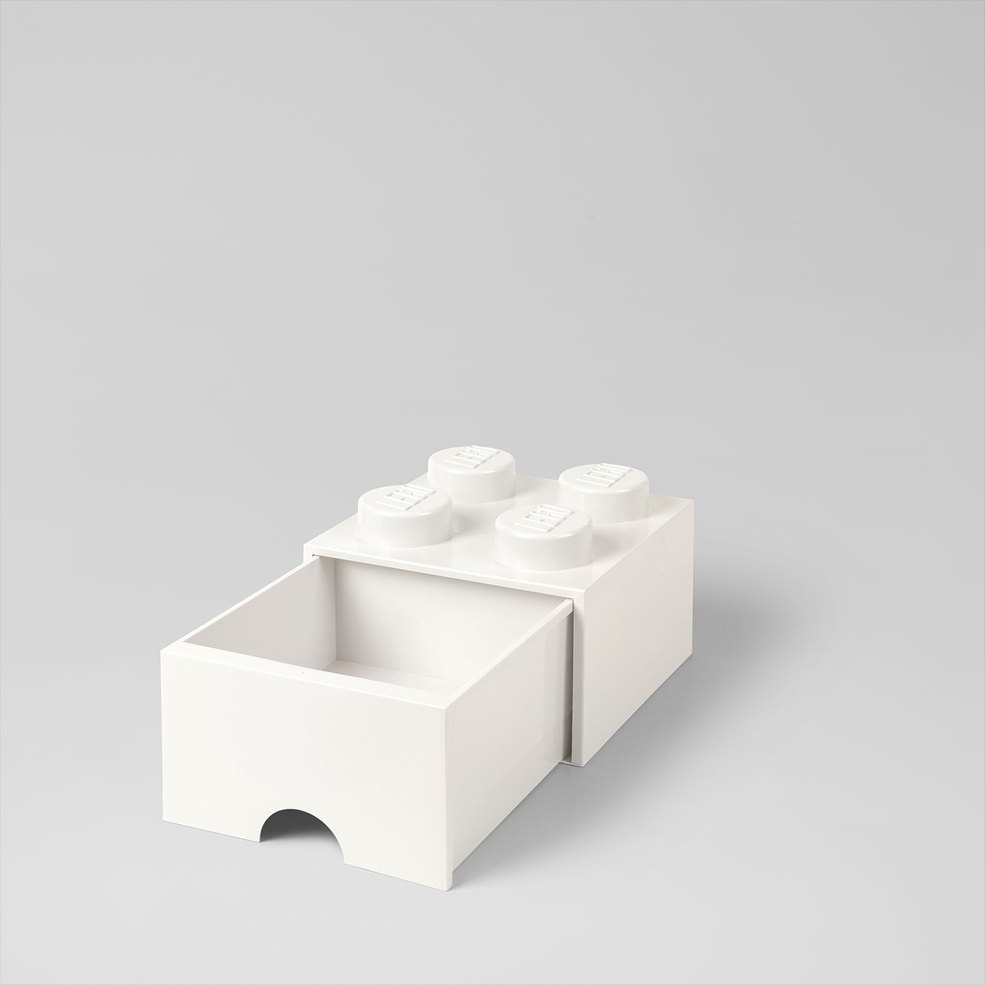 Boite rangement Lego avec tiroir Blanc 50 x 25 x 18 cm ?