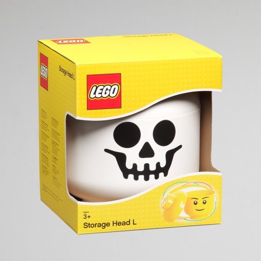 Scatole LEGO Testa Girl Ø 24 x 27,1 cm ? Disponibile su Cookinglife