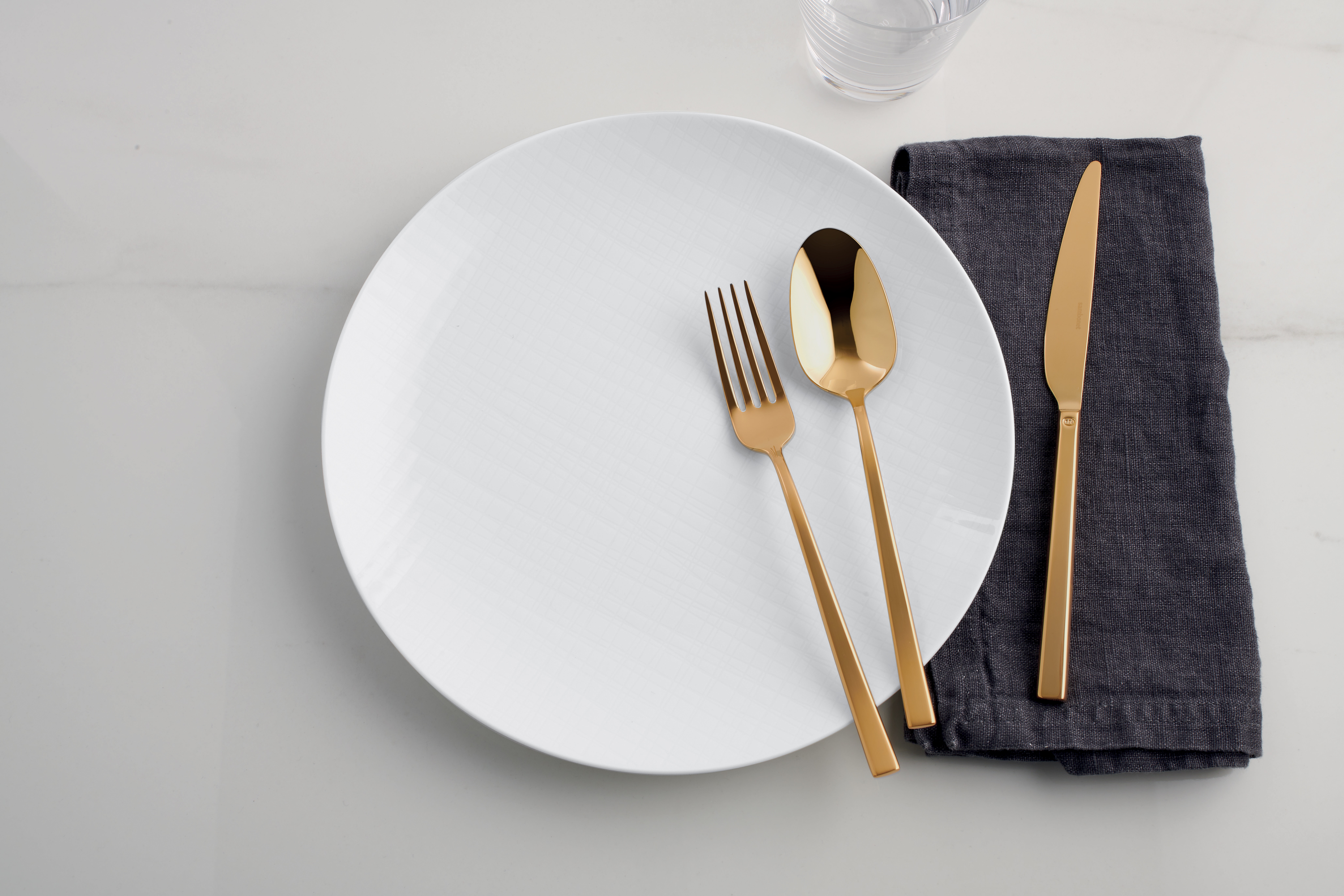 Sambonet Bestekset Rock Goud 24-delig kopen? | Cookinglife