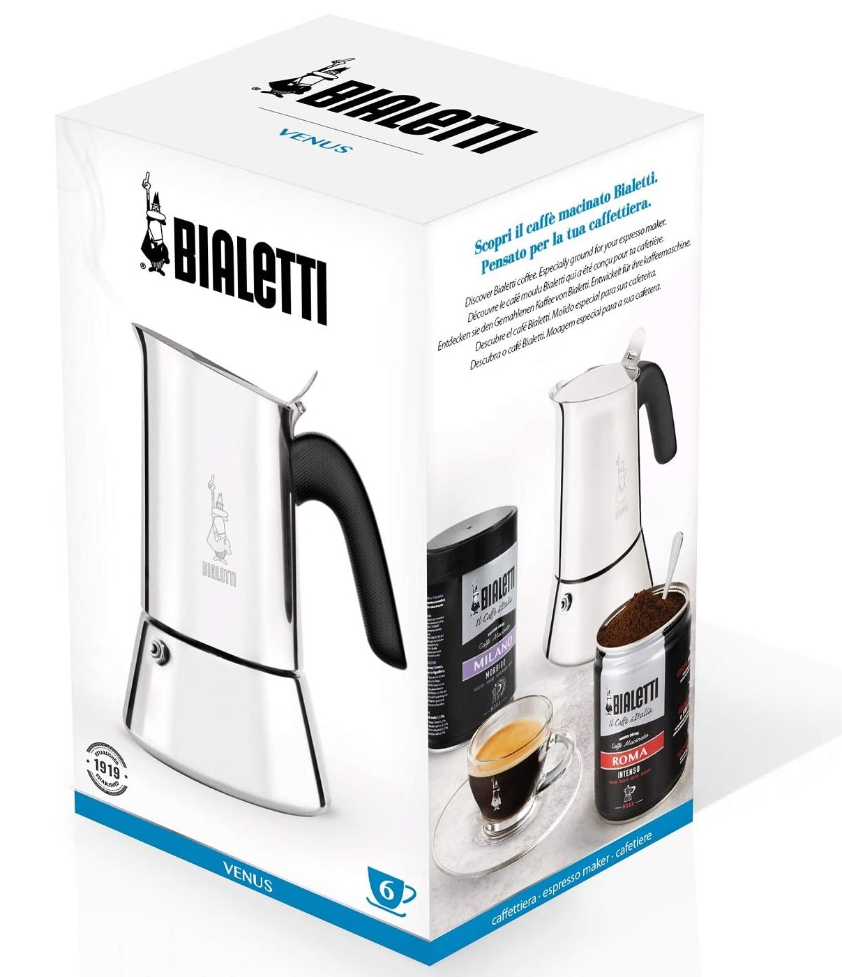 Caffettiera Bialetti Moka Express - 18 Tazze ? Disponibile su Cookinglife