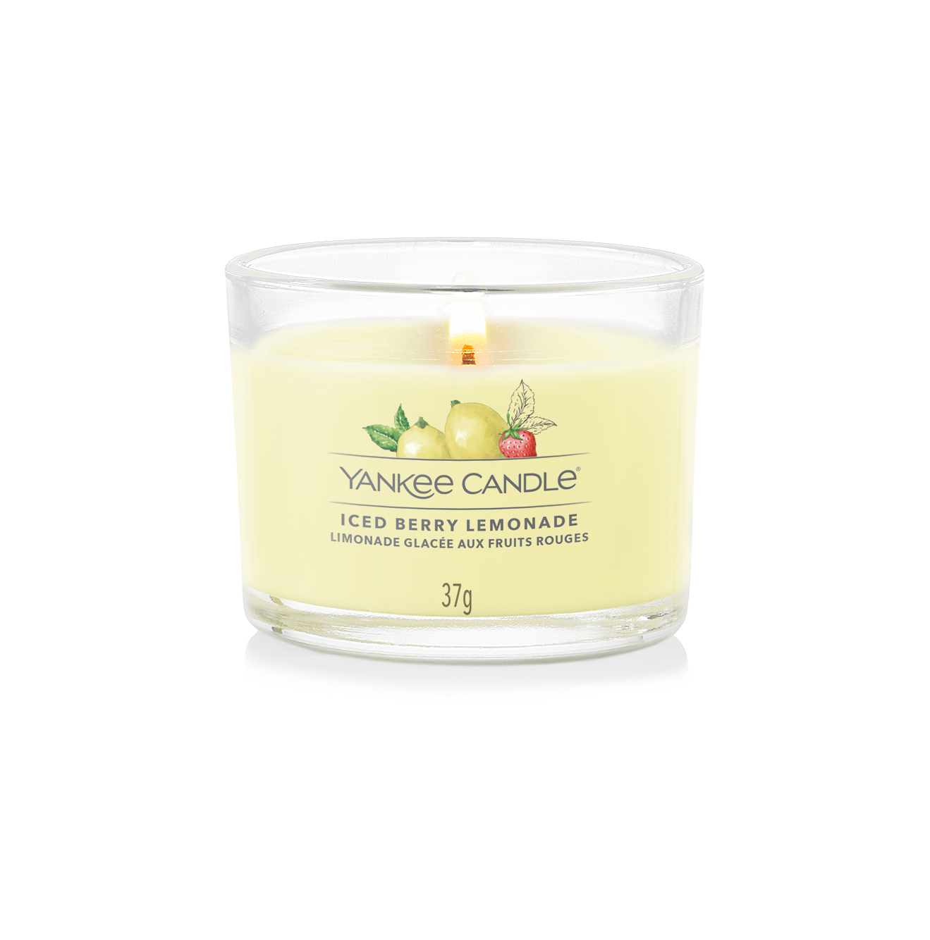 Candela profumata Yankee Candle Filled Votive Iced Berry Lemonade - 5 cm /  ø 4 cm ?